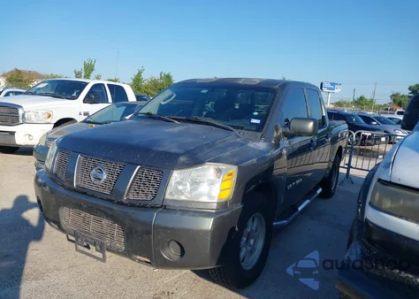 2005 Nissan Titan Xe z USA, uszkodzony, nr VIN 1N6BA07A55N546613